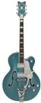 Gretsch G6136T LTD 140th Double Platinum Falcon Hollow Body with Case Body View